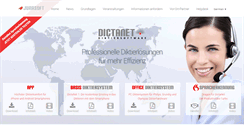 Desktop Screenshot of dictanet.com